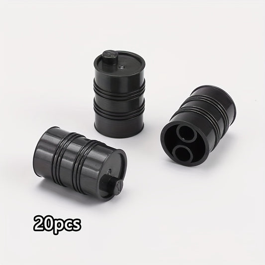 20pcs Small Size Parts Barrel Sandbag Shield Military Model Puzzle DIY Parts