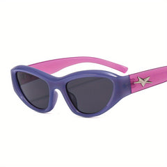 Y2K Star Decor Wrap Around Sunglasses UV400