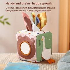 Educational Finger Exercise Tissue Box Toy for Kids