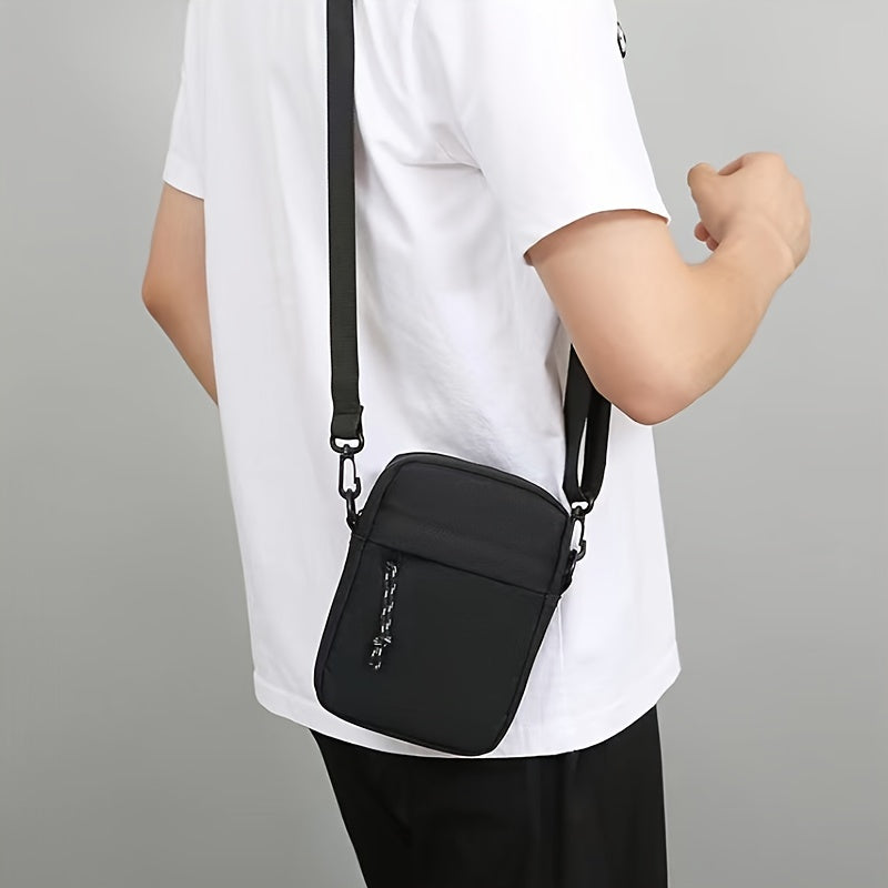 Men's Lightweight Small Messenger Bag Casual Mini Satchel Bag