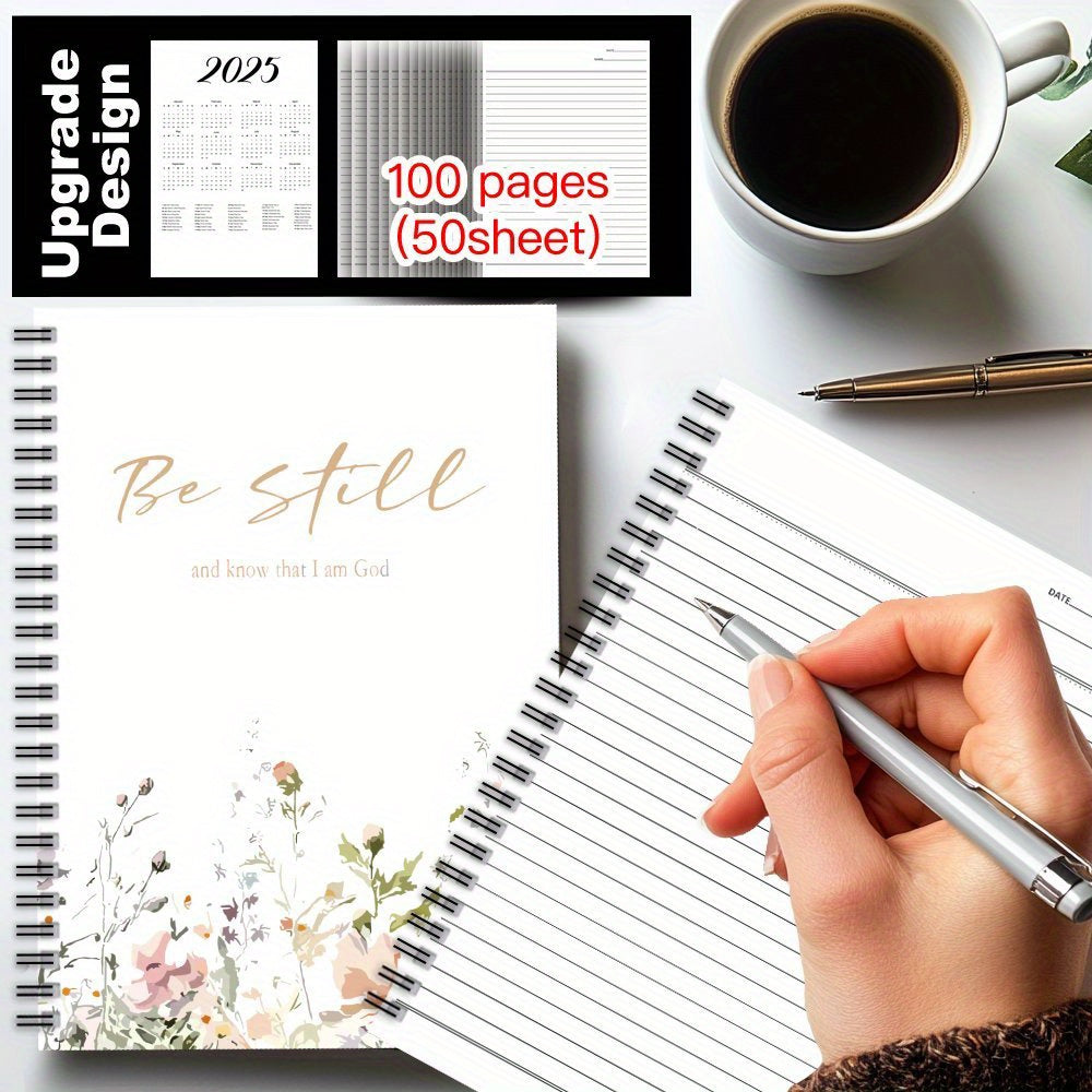 Christian Art Spiral Notebook Journal Scrapbook Kit Craft Supplies