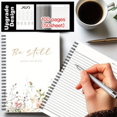 Christian Art Spiral Notebook Journal Scrapbook Kit Craft Supplies