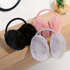 25th Anniversary Women's Plush Winter Earmuffs - Ideal for Students