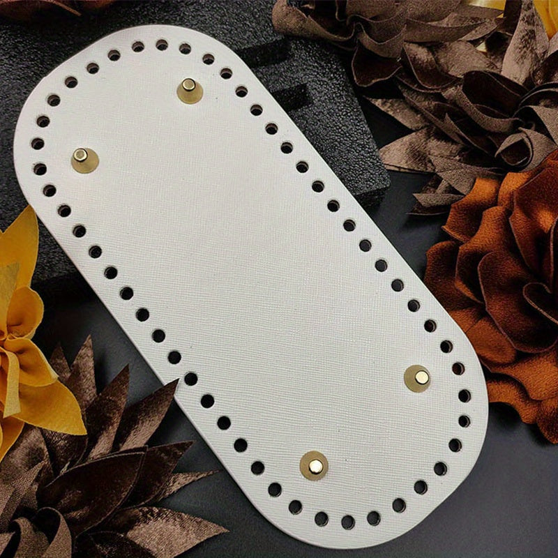 Modern Handwoven Bag Bottom Oval Shape Sewing Accessories