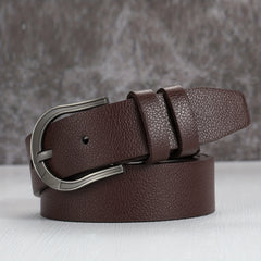 Men's Zinc Alloy Buckle Belt for Party Holiday Clothing