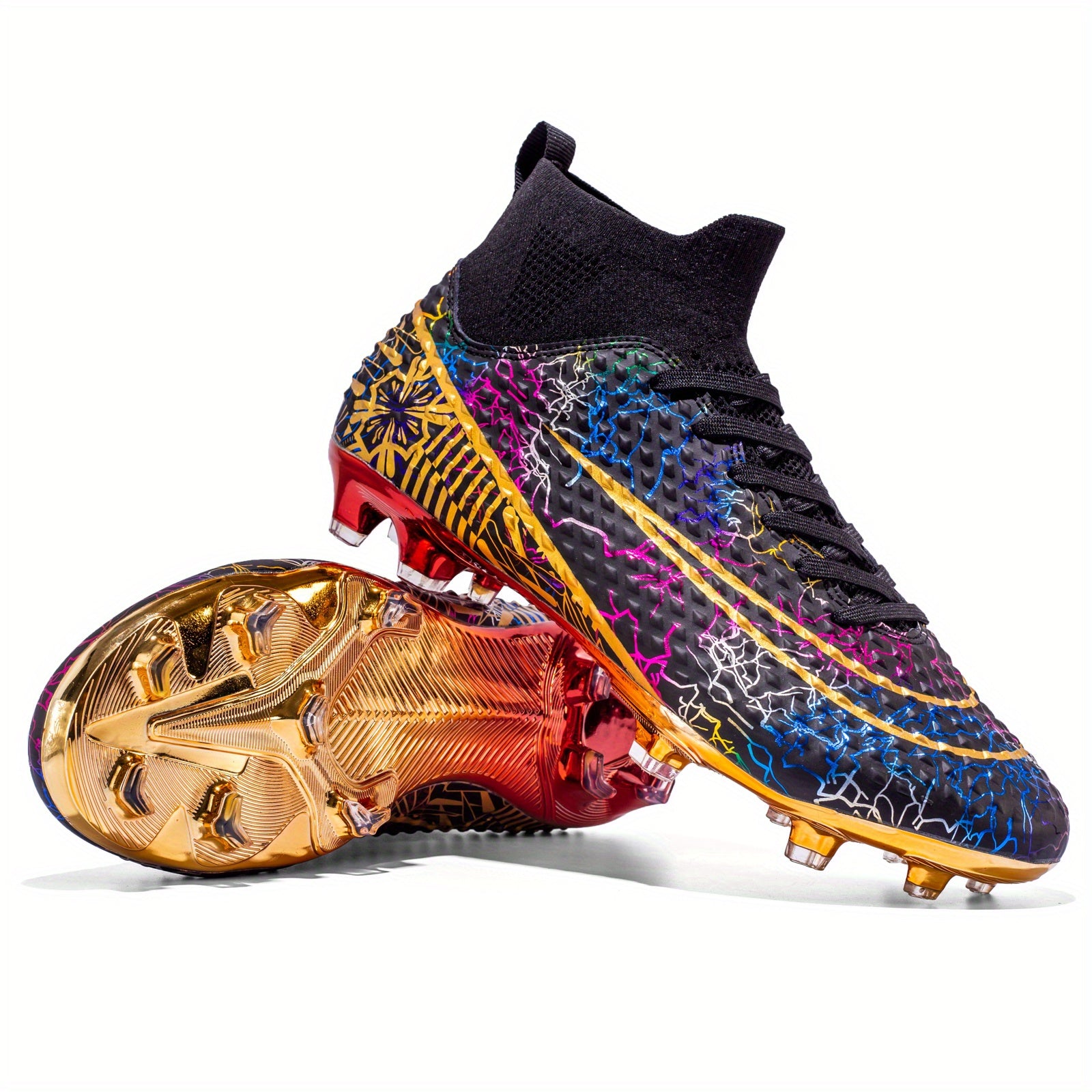 Youth AG Cleat Soccer Shoes Anti-skid Training Shoes