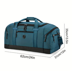 Large Unisex Travel Duffel Bag for Long Short Trip Holiday Luggage Shoulder Bag