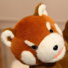 Raccoon Hand Puppet with Openable Mouth Funny Dog Interactive Toy