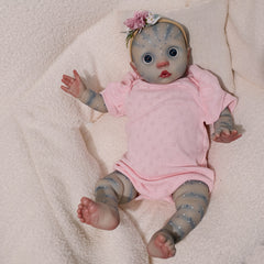 16 inch Soft Body Reborn Peeka Youngsters Doll Lifelike Youngsters Pink
