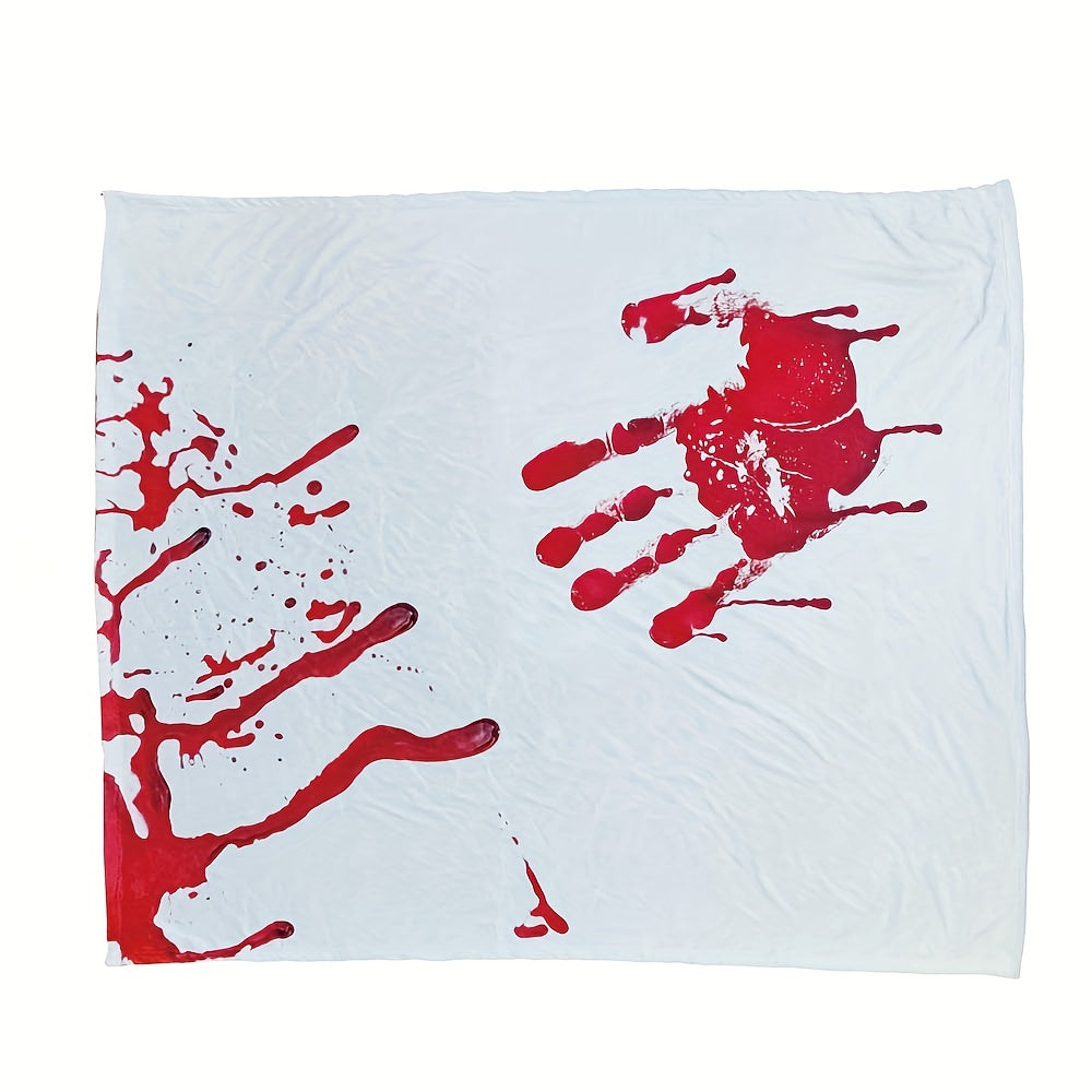 Halloween Flannel Blanket Soft Sofa Blanket For Indoor & Outdoor Use