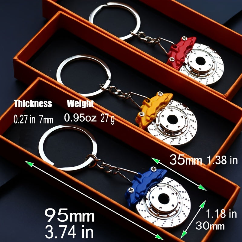 Creative Car Brake Disc Key Chain