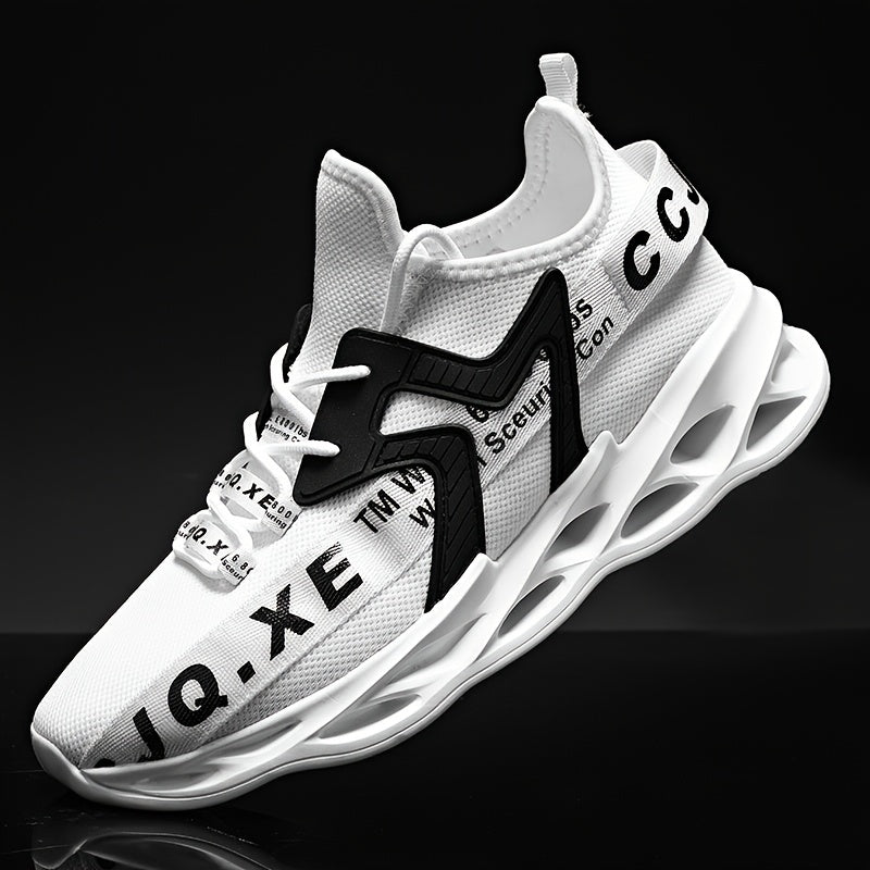 Men's Mesh Breathable Non Slip Running Shoes Blade Type Shoes
