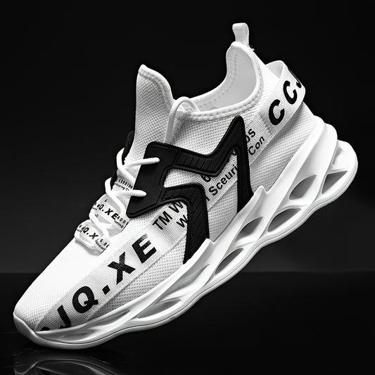 Men's Mesh Breathable Non Slip Running Shoes Blade Type Shoes