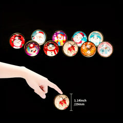 Christmas Party Balls Rubber Bouncing Balls Party Favor Supplies