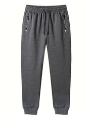 Men's Dark Grey Jogger Pants Sweatpants Christmas