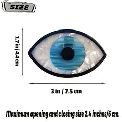 Acetate Oval Claw Clip for Hair