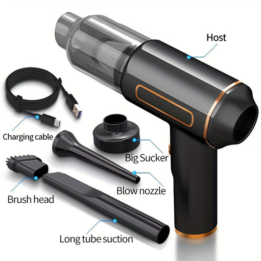 Wireless Car Vacuum Cleaner High Power Dual Use USB Charging