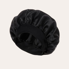 Wide Elastic Band Satin Sleep Cap for Women Night Sleeping Head Cover