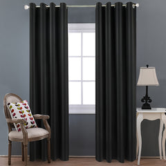 Thermal Insulated Blackout Curtains Room Darkening Drapes