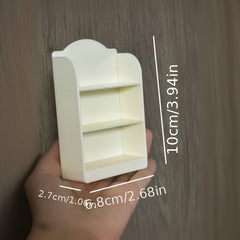 Dollhouse Furniture Mini Shelves and 20 Items