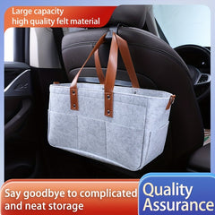 Multifunctional Trunk Storage Bag Hanging Basket Portable Car Organizer