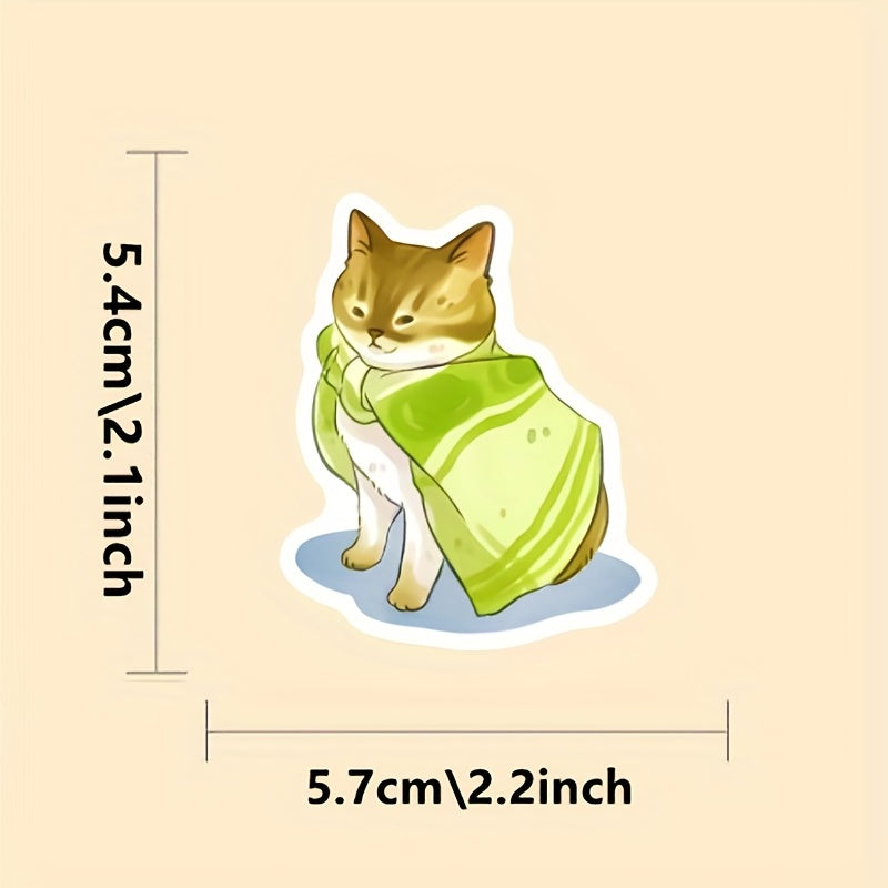 Cat Graffiti Stickers Notebook Water Cup DIY Creative Toys