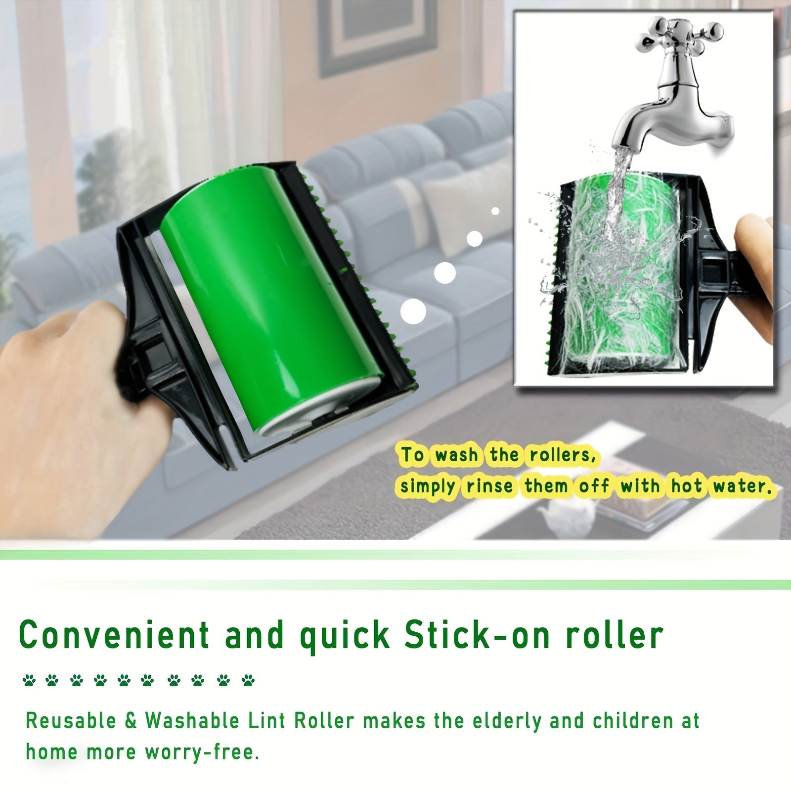 Stick It Roller: Reusable Pet Hair Remover