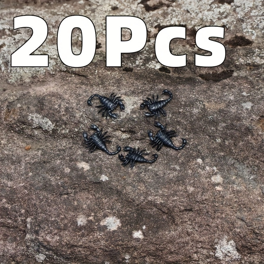 Realistic Scorpion Prank prop Lifelike Venomous Scary Sharp Pedipal