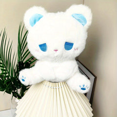 2pcs Cuddly Emoticon Plush Dolls Mixed Colors Soft Textured Stuffed Animals