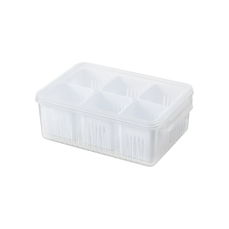 Kitchen Scallion Storage Box 6-in-1 Fresh Keeping Container