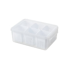 Kitchen Scallion Storage Box 6-in-1 Fresh Keeping Container