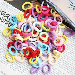 1000pcs Infant Baby Girls Hair Ties Colorful Hair Bands
