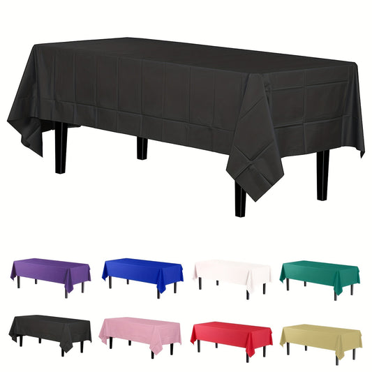 Rectangle Tablecloth Plastic Table Cover Home Decor
