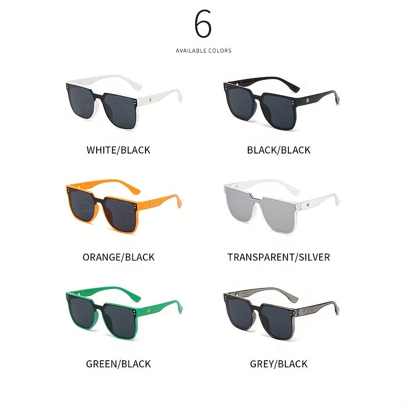 Men's UV-Resistant Street Photography Sunglasses with Box