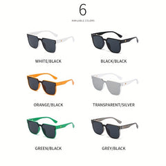 Men's UV-Resistant Street Photography Sunglasses with Box