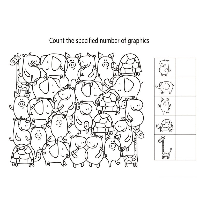 26 Pages Graphics Development Attention Game Puzzle Intelligence Book