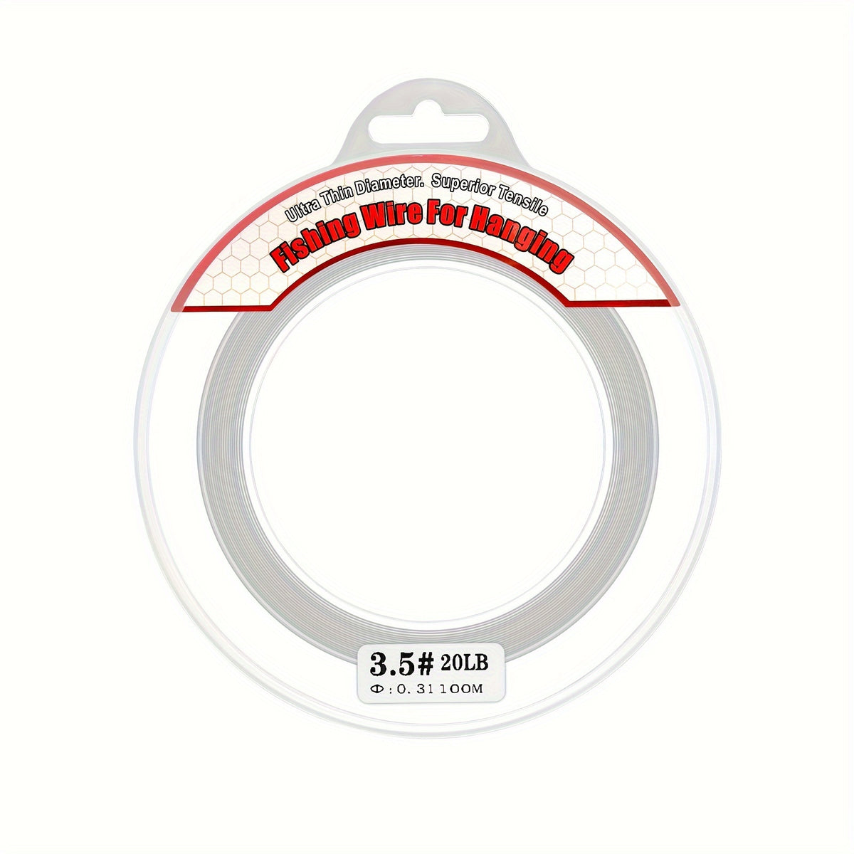 Clear Fishing Wire Monofilament Line 97m Strong Nylon String Supports 68KG