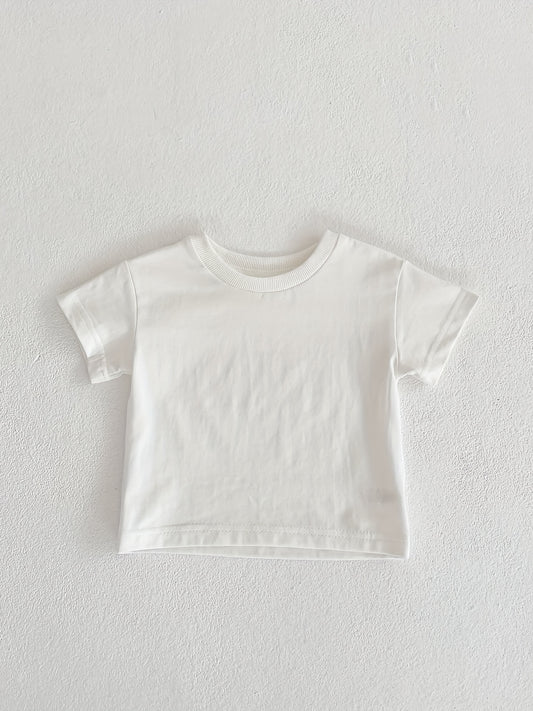 Infant Casual Round Neck T-shirt for Summer