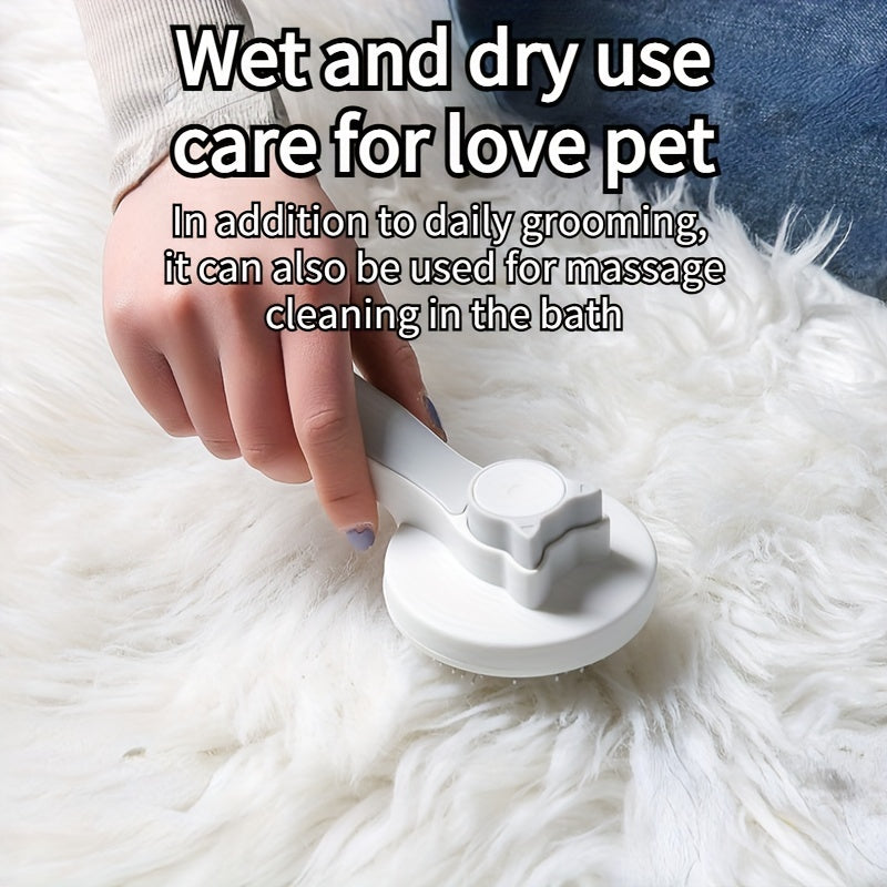 Revolutionary Self Cleaning Pet Grooming Tool for Dogs & Cats