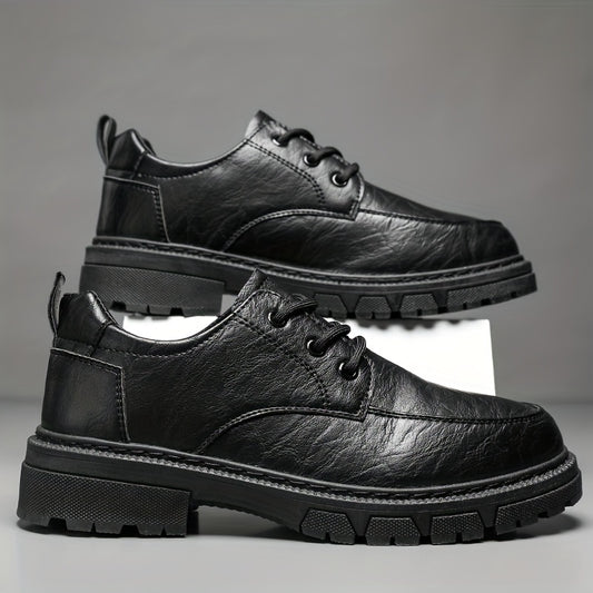 Men's Classic Faux Leather Shoes Wear-resistant Non Slip