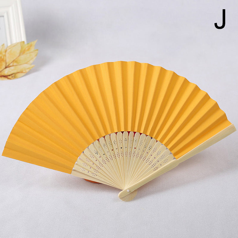 Chinese Style Hand Held Fan Folding Fan For Women