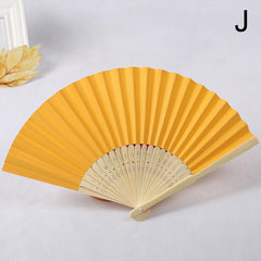 Chinese Style Hand Held Fan Folding Fan For Women