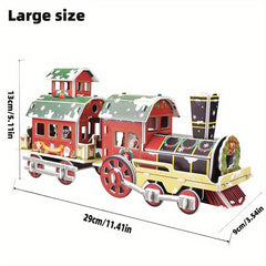 3pcs 3D Model Puzzle Large-scale Real Building Christmas Gift