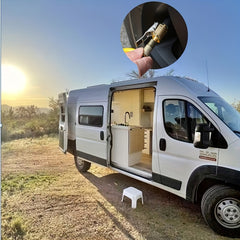 Inflatable Pump Connector for Quick Tire Filling