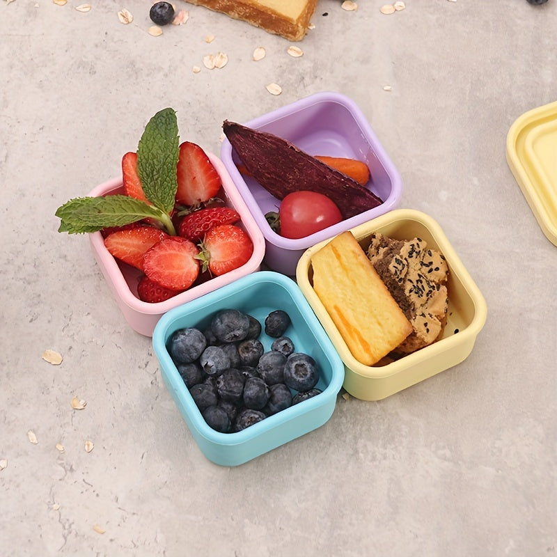 1pc Sealed Silicone Lunch Box for Office Workers, Microwaveable Bento Box