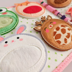 Interactive Infant Touch Book Little Rabbit Felt Book