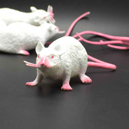 Funny Strange Gray and Mouse Person Toy Prank