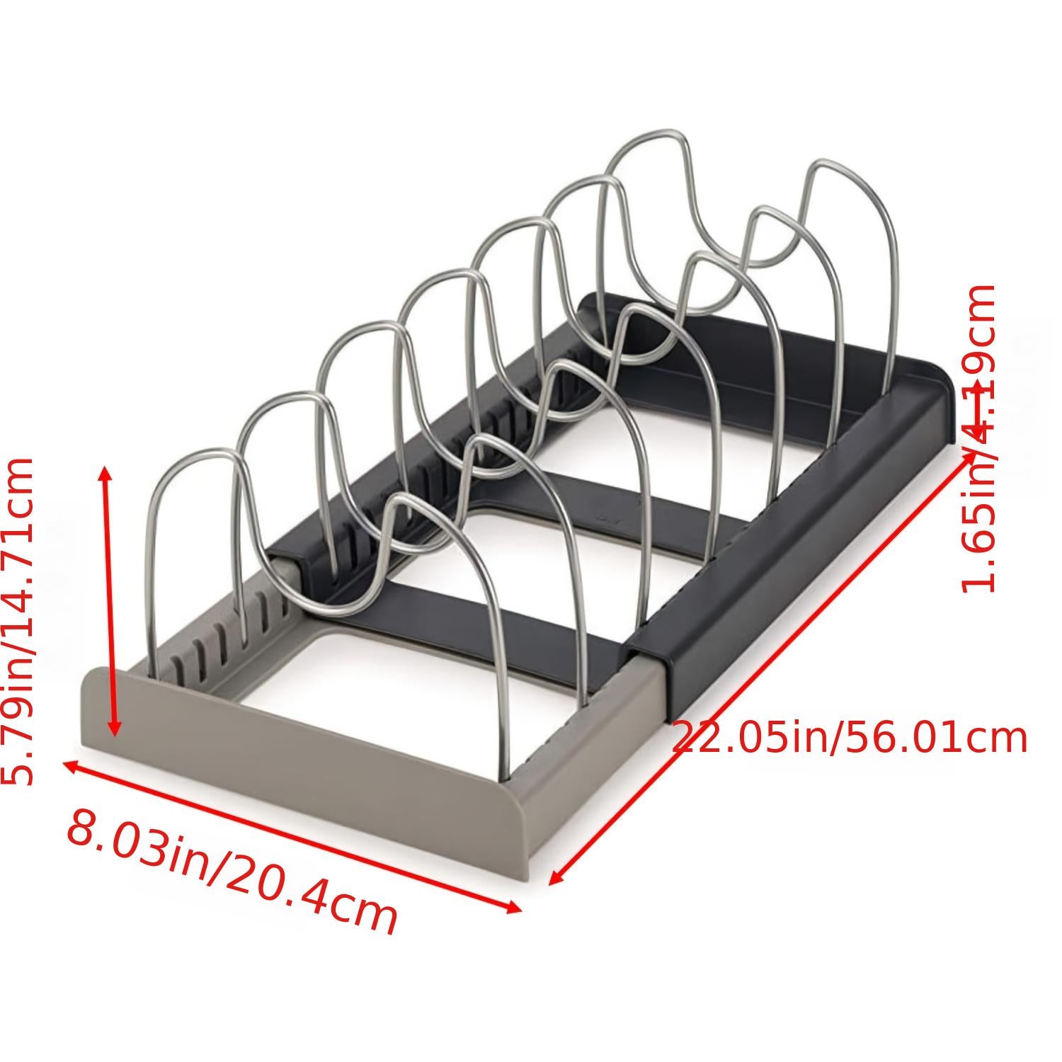 Retractable Sink Storage Stainless Steel Dish Rack