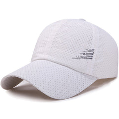 Men's Outdoor Sunshade Peaked Cap Quick Dry Baseball Cap