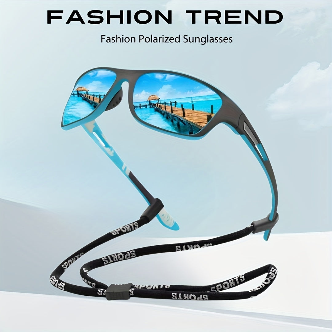 Polarized Sports Sunglasses For Men Driving Cycling Fishing UV Protection